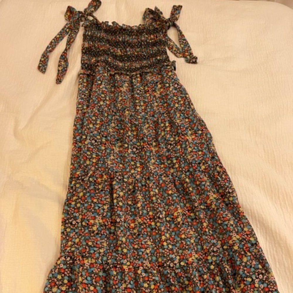 Likely Long Maxi Dress with Bow Ties
